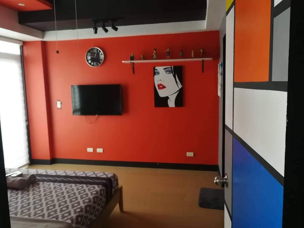 Cubao Manhattan Heights Unit 11Pq Tower B, 1Br ケソンシティ エクステリア 写真